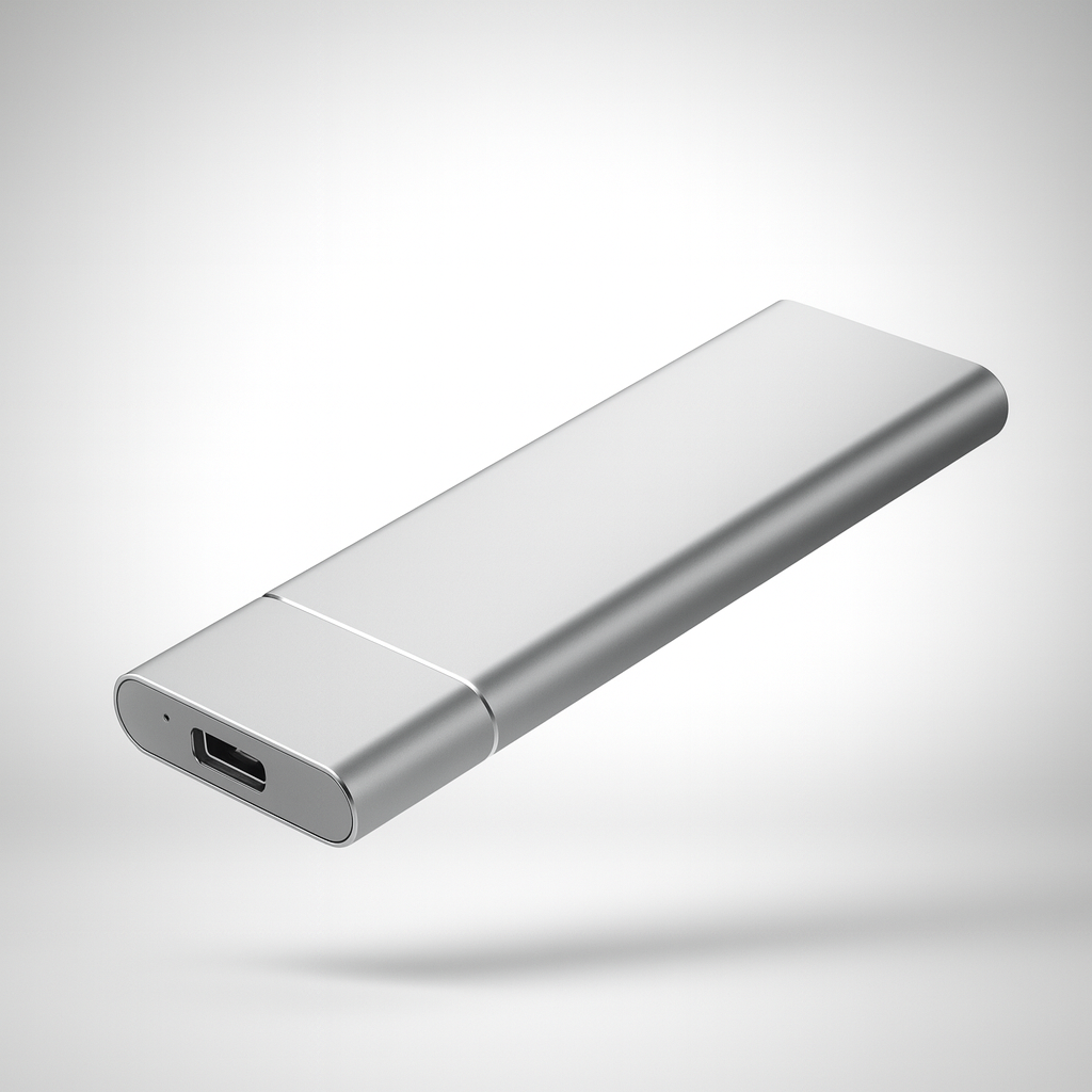 Externe Festplatte Speicher USB Metall Design Tragbar Kompakt