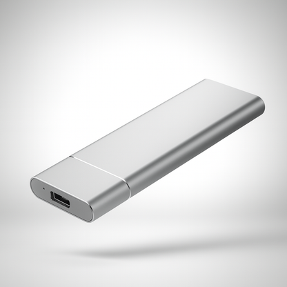 Externe Festplatte Speicher USB Metall Design Tragbar Kompakt