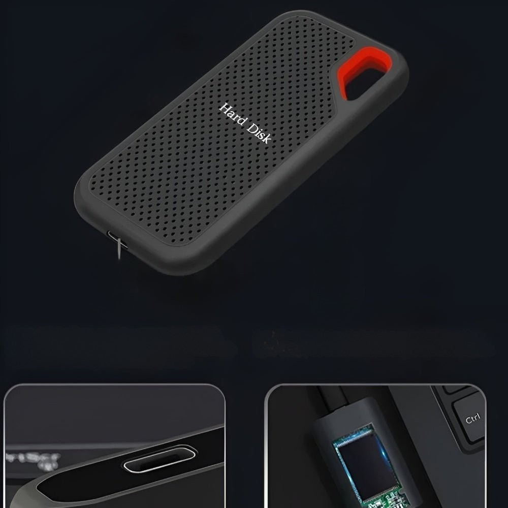 External SSD Portable Shockproof High-Speed Storage