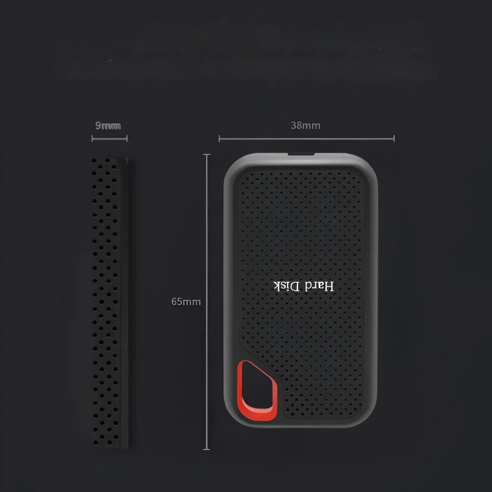 External SSD Portable Shockproof High-Speed Storage
