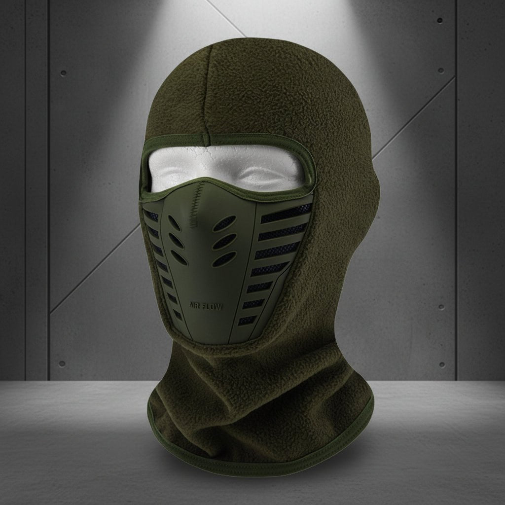 Maschera facciale invernale antivento traspirante calda per attività all'aperto