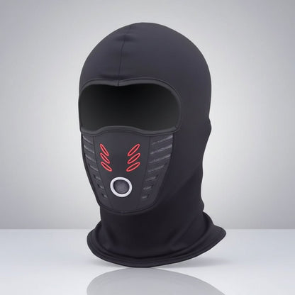 Maschera facciale invernale antivento traspirante calda per attività all'aperto