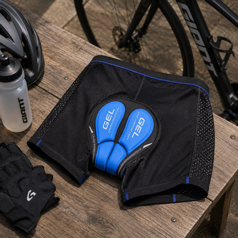 Fahrradhose Radunterhose Gelpolster Radfahren Radsport Sitzpolster