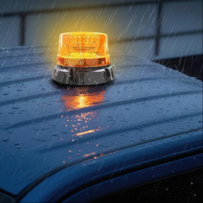 Vehicles LED Warning Light Magnetic Wireless Work Machines