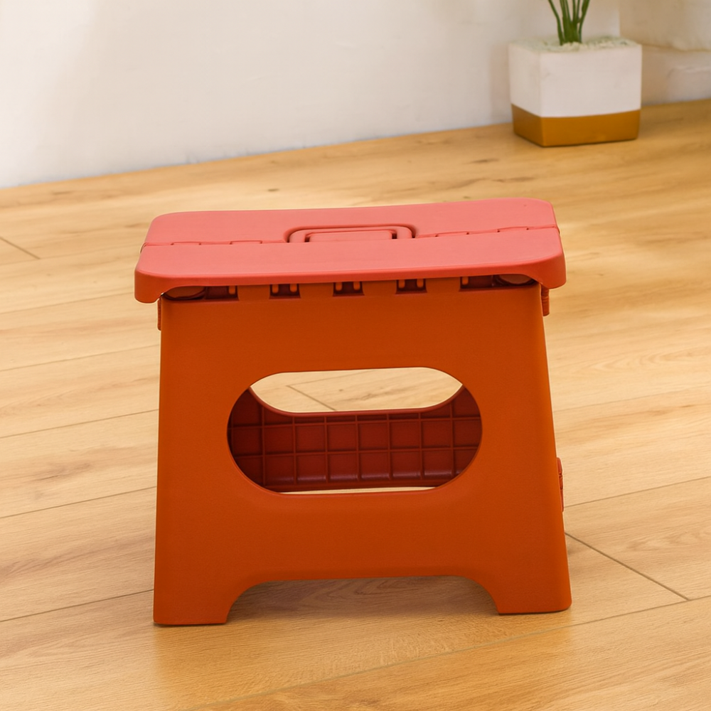 Faltbarer Tritthocker Tragbar Kunststoff Klappbarer Hocker Griff