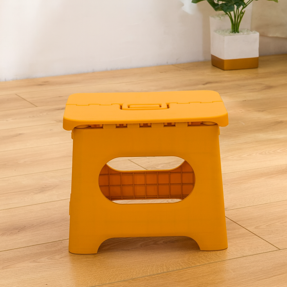 Faltbarer Tritthocker Tragbar Kunststoff Klappbarer Hocker Griff