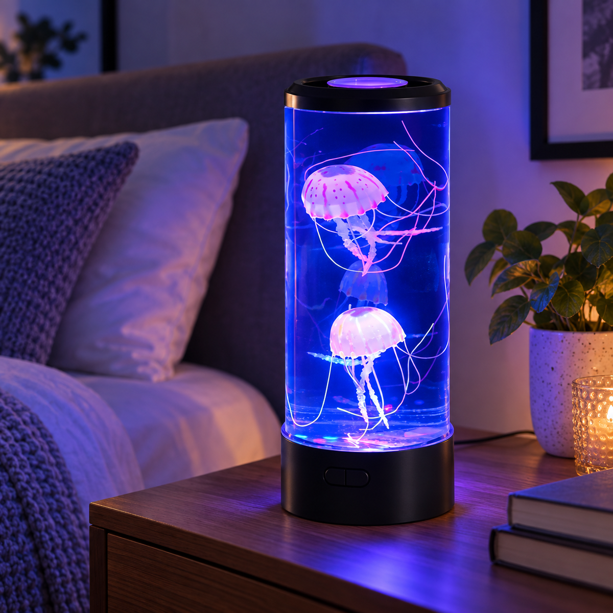 Farbwechselnde Jellyfish Lampe Nachtlicht Kinder