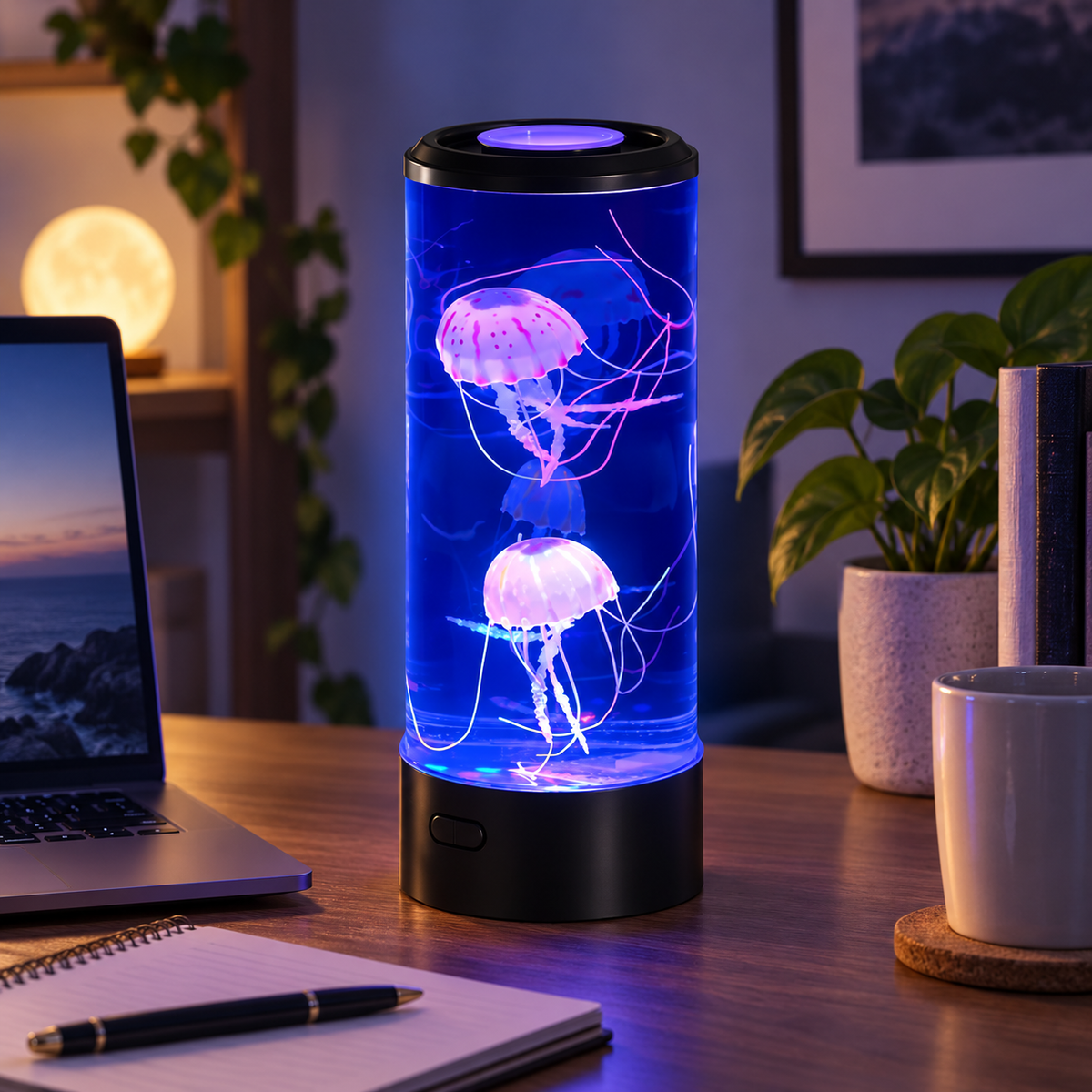 Farbwechselnde Jellyfish Lampe Nachtlicht Kinder