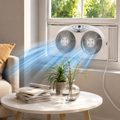 Ventilatore per finestra raffreddamento circolazione aria