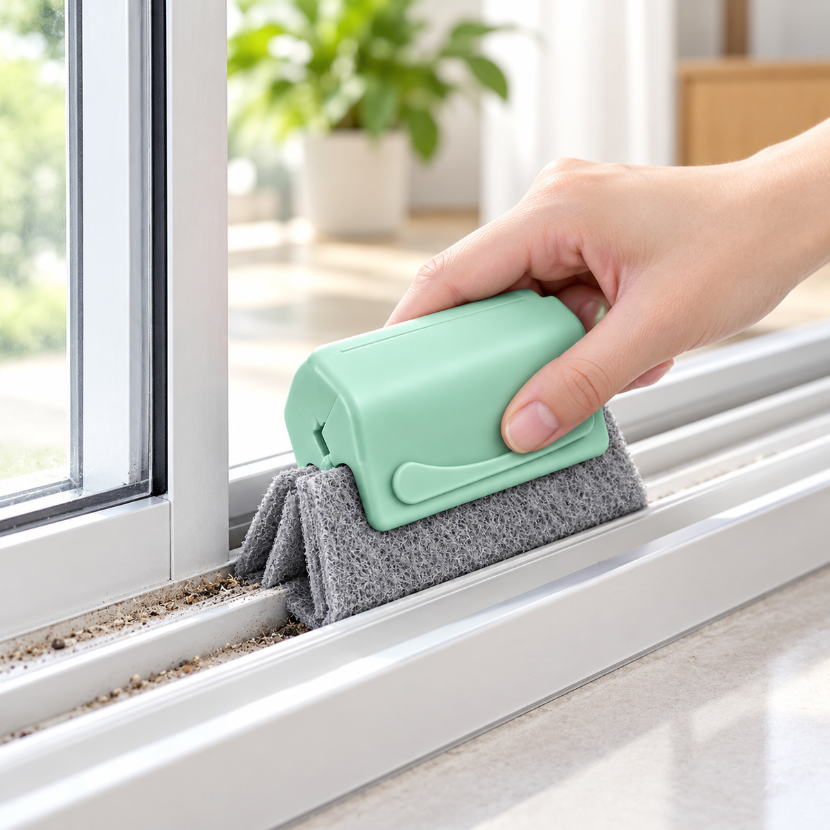 Fensterreinigungsbürste Für Enge Stellen Handgriff Bürste