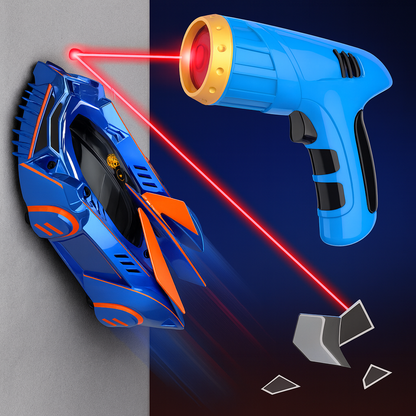 Ferngesteuertes Auto Laser Wandspielzeug Kinder