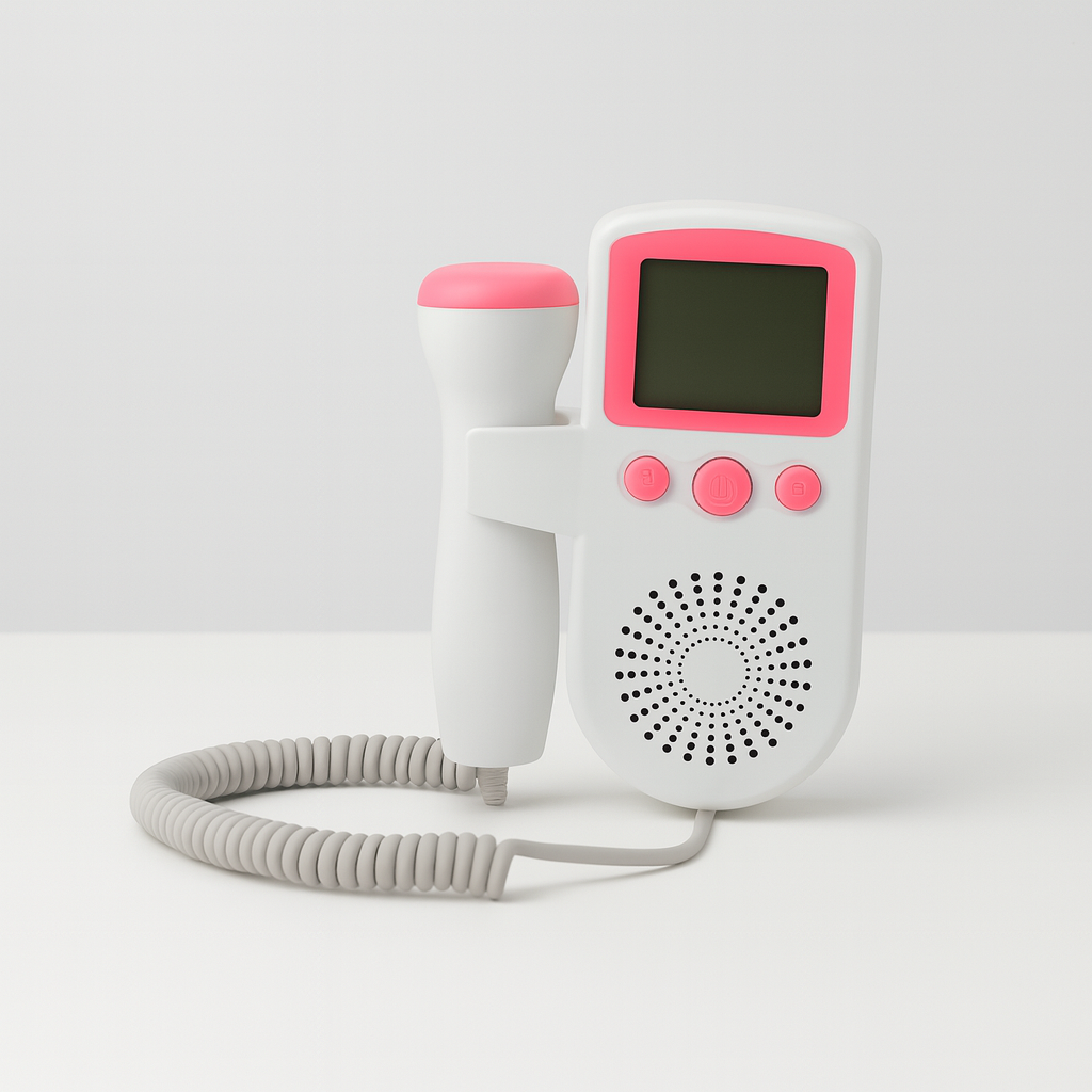 Doppler Fetal Monitor de Latidos del Bebé para Embarazo en Casa