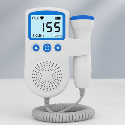 Doppler Fetal Monitor de Latidos del Bebé para Embarazo en Casa