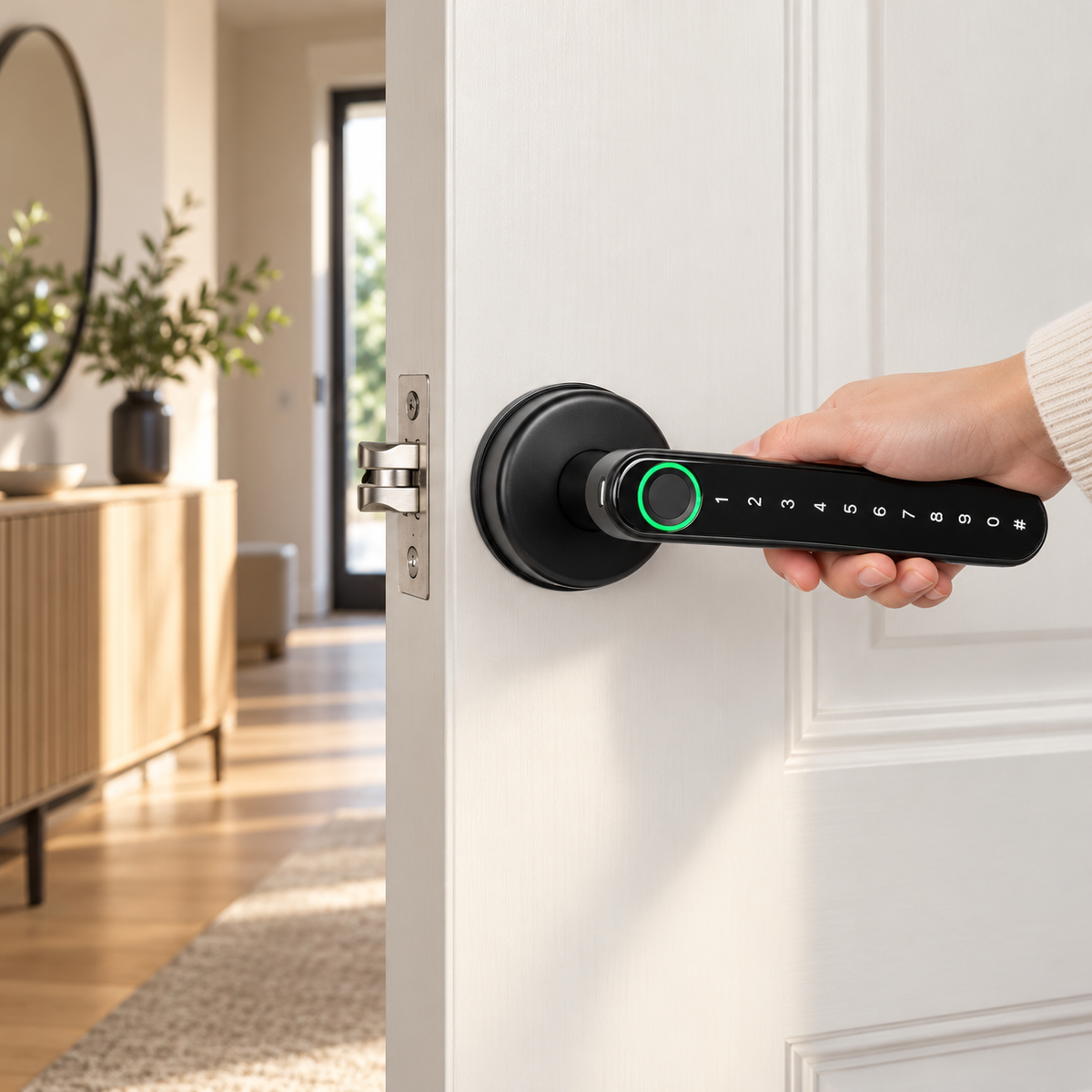 Fingerabdruck Türschloss Für Wohnung Einfache Installation