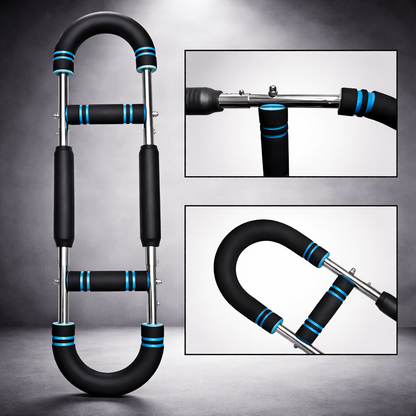 Attrezzo fitness Allenatore braccia Resistenza a molla Acciaio Inox Allenamento