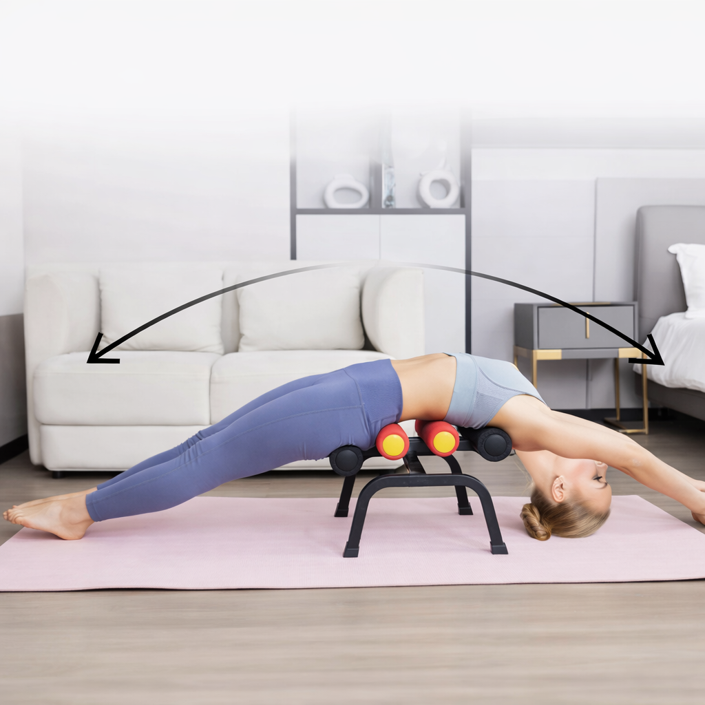 Appareil de fitness entraîneur abdominal redresseur de dos entraînement à domicile acier