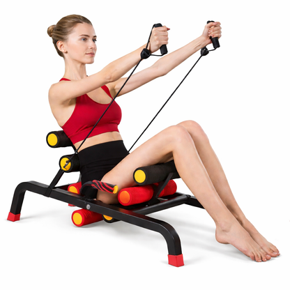 Appareil de fitness entraîneur abdominal redresseur de dos entraînement à domicile acier