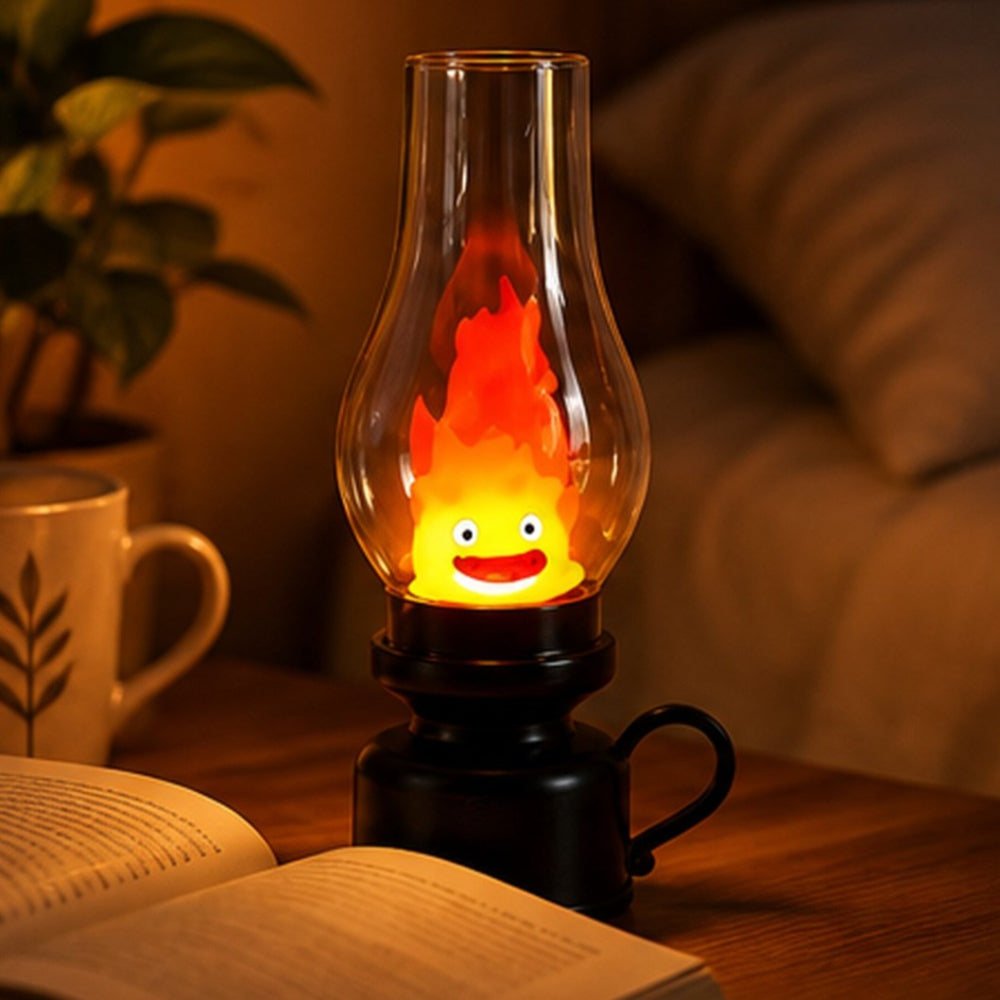 Flammenlose Nachtlampe Für Schlafzimmer Calcifer Design