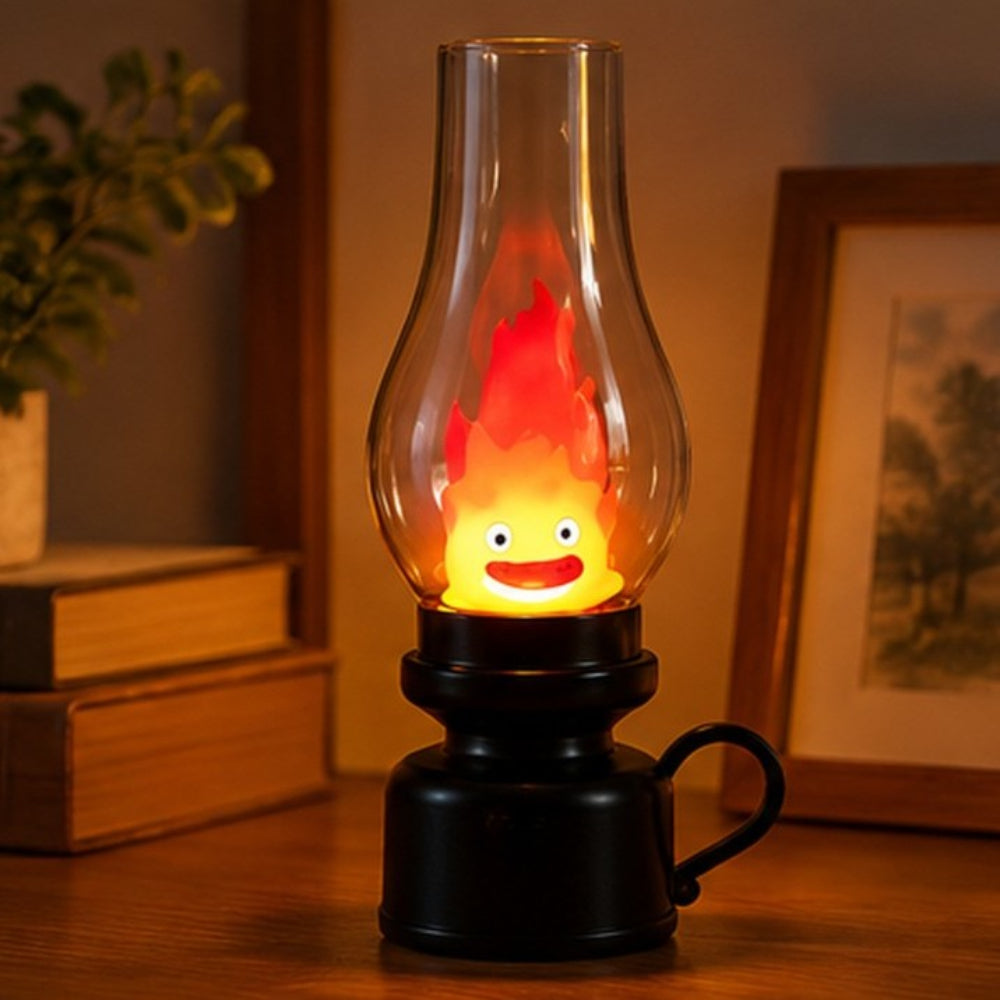 Flammenlose Nachtlampe Für Schlafzimmer Calcifer Design