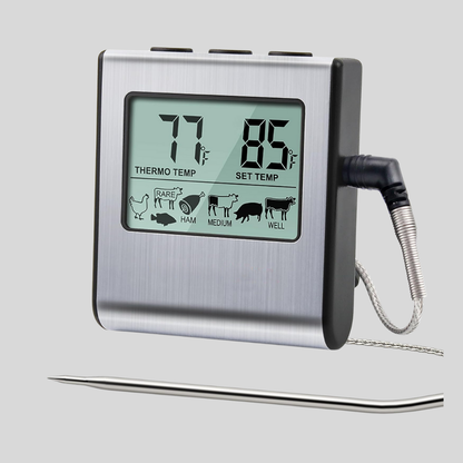 Meat Thermometer Digital Probe Grill Oven BBQ