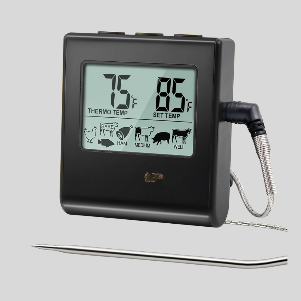 Meat Thermometer Digital Probe Grill Oven BBQ