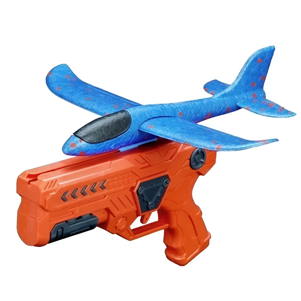Airplane Toy Throw Glider Catapult Launcher Outdoor Game