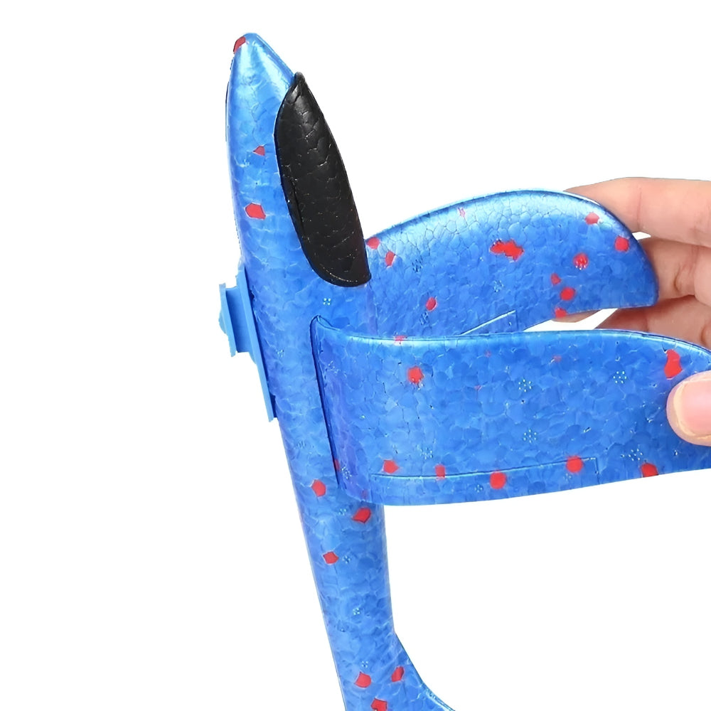 Airplane Toy Throw Glider Catapult Launcher Outdoor Game