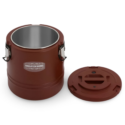 Contenitore isolante termico in acciaio inox, contenitore per mantenere caldo