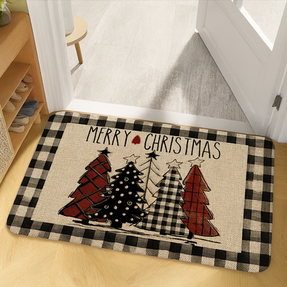 Fußmatte Weihnachtsdeko Innen Rutschfest Polyester