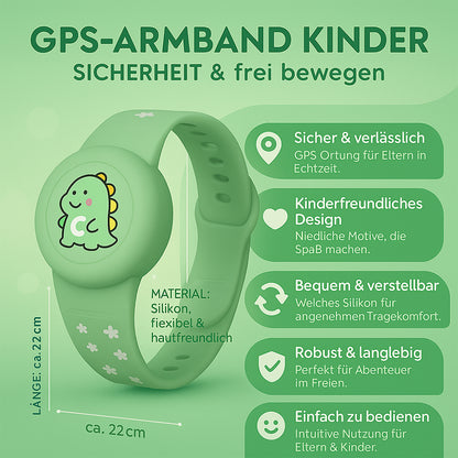 GPS-Armband Kinder – Sicherheit & frei bewegen