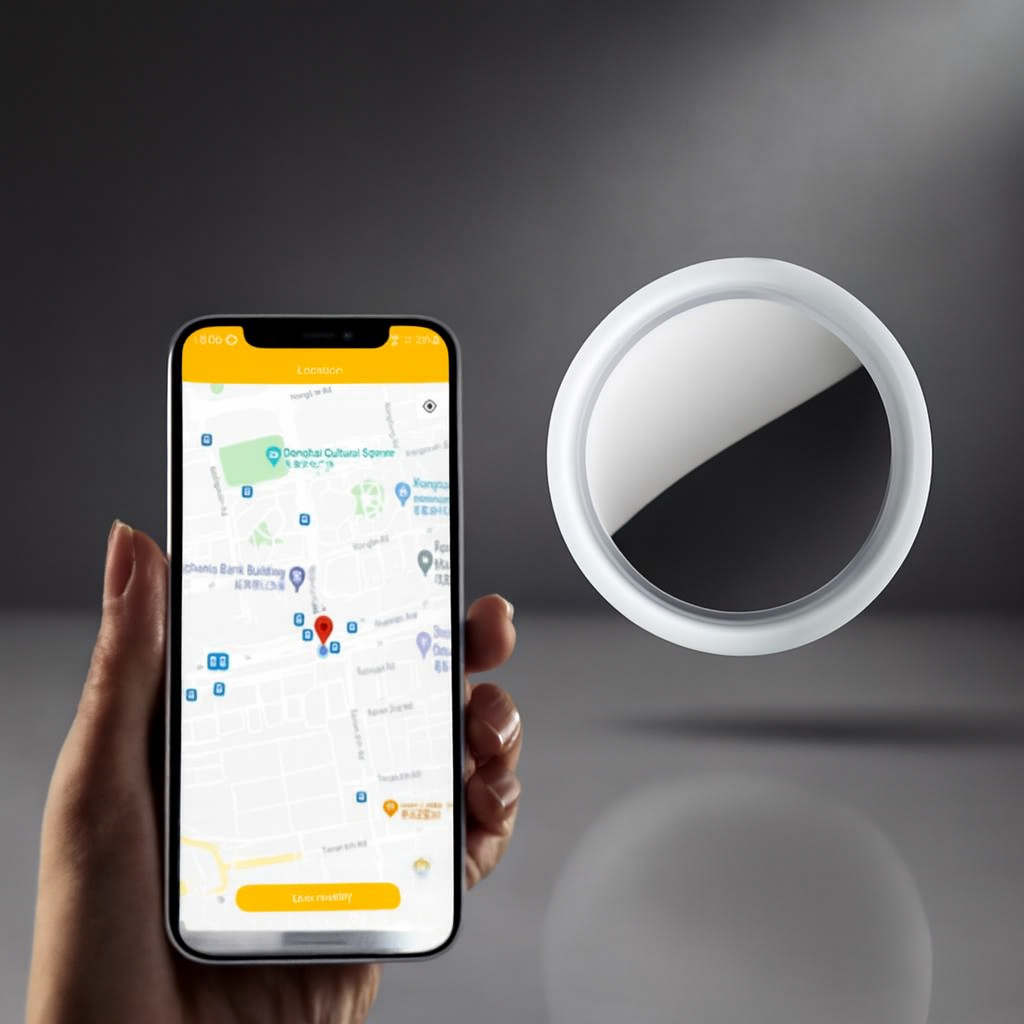 GPS Tracker Bluetooth Mini Locator Key Car