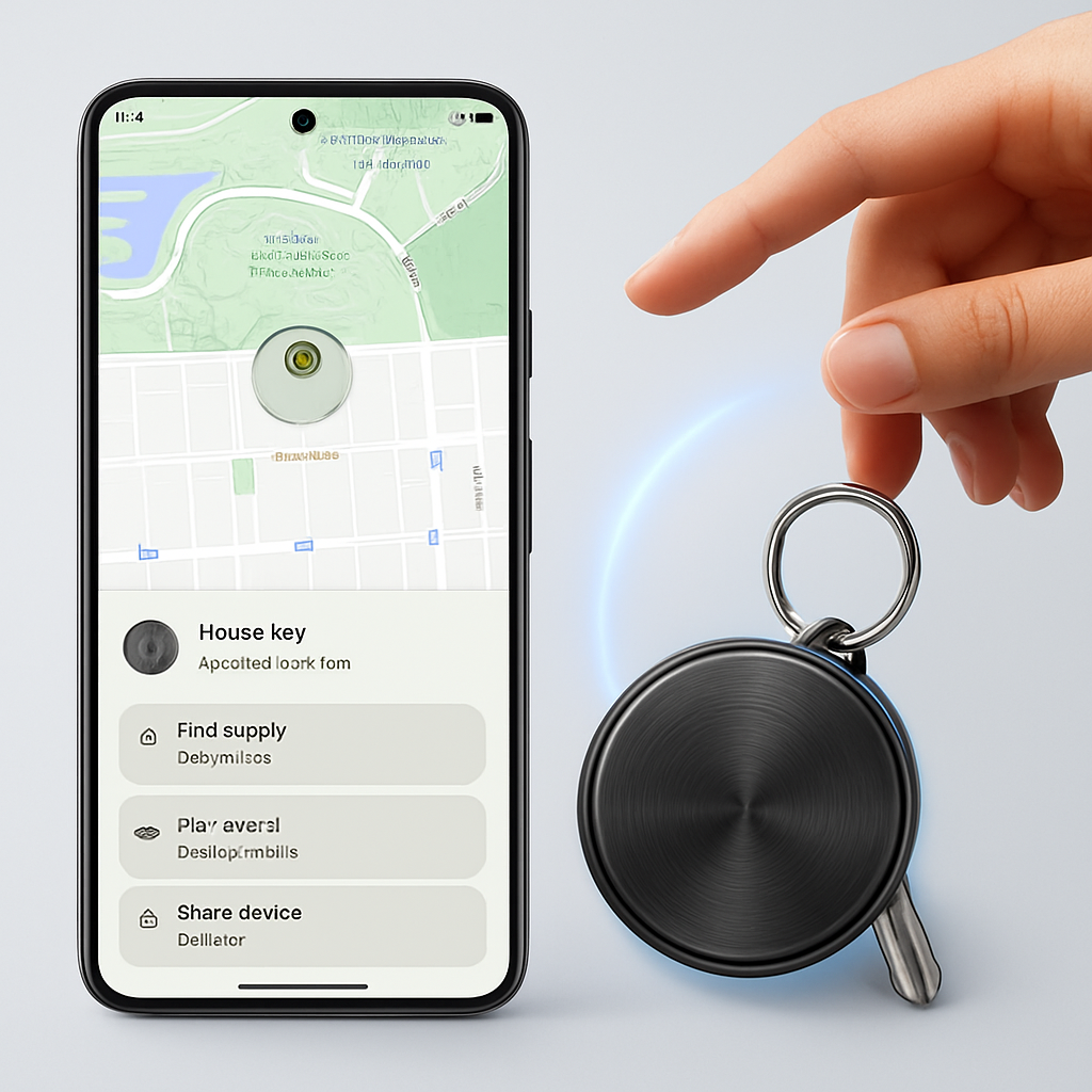 GPS Tracker Bluetooth Schlüssel Finder Mobil Ortung Gerät