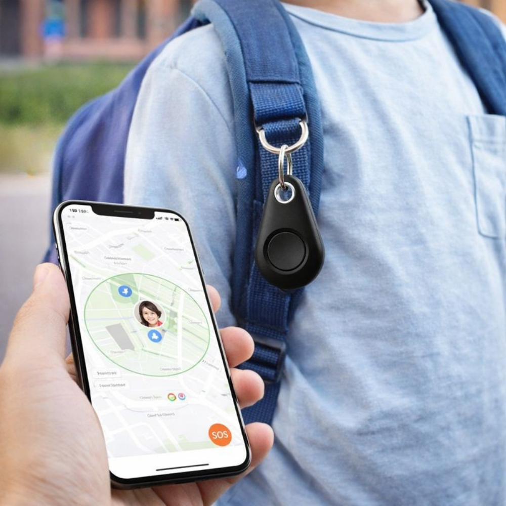 Traceur GPS pour enfants Appareil de localisation Bluetooth