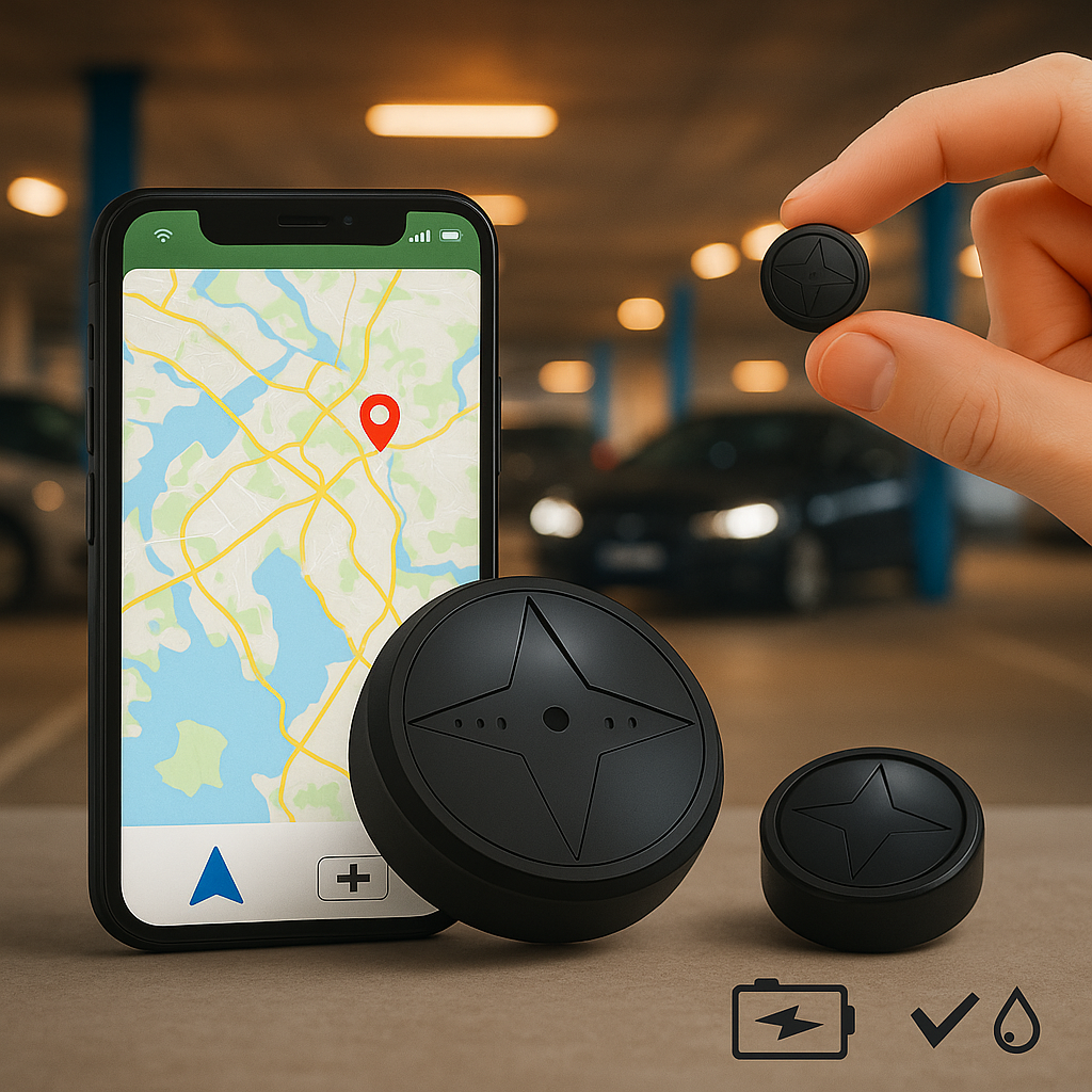 GPS Tracker Mini Wasserdicht Magnet Auto Ortungsgerät Kompakt