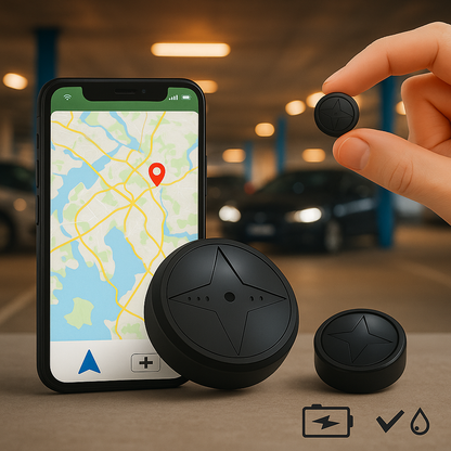 GPS Tracker Mini Wasserdicht Magnet Auto Ortungsgerät Kompakt