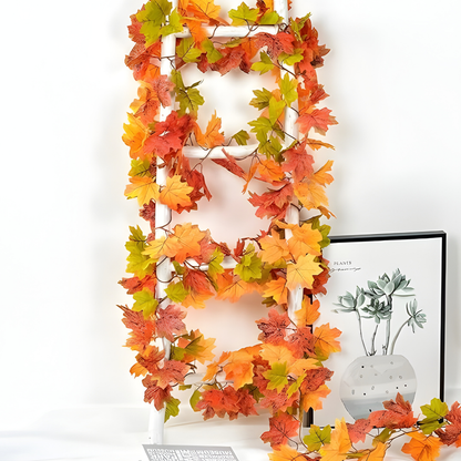 Girlanden Deko Künstliche Ahornblätter Wohnraumgestaltung