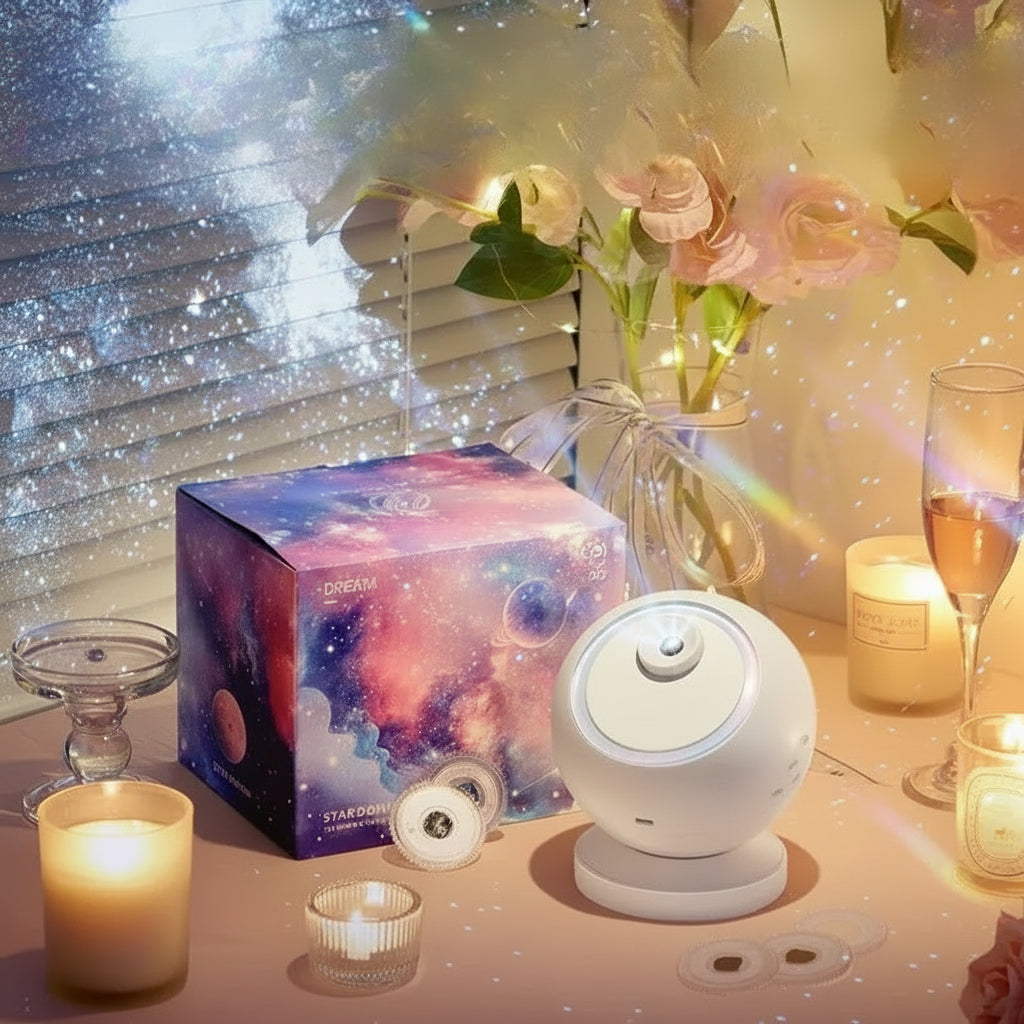 HD Sternenhimmel Projektor Bluetooth Lautsprecher Nachtlicht Kinder