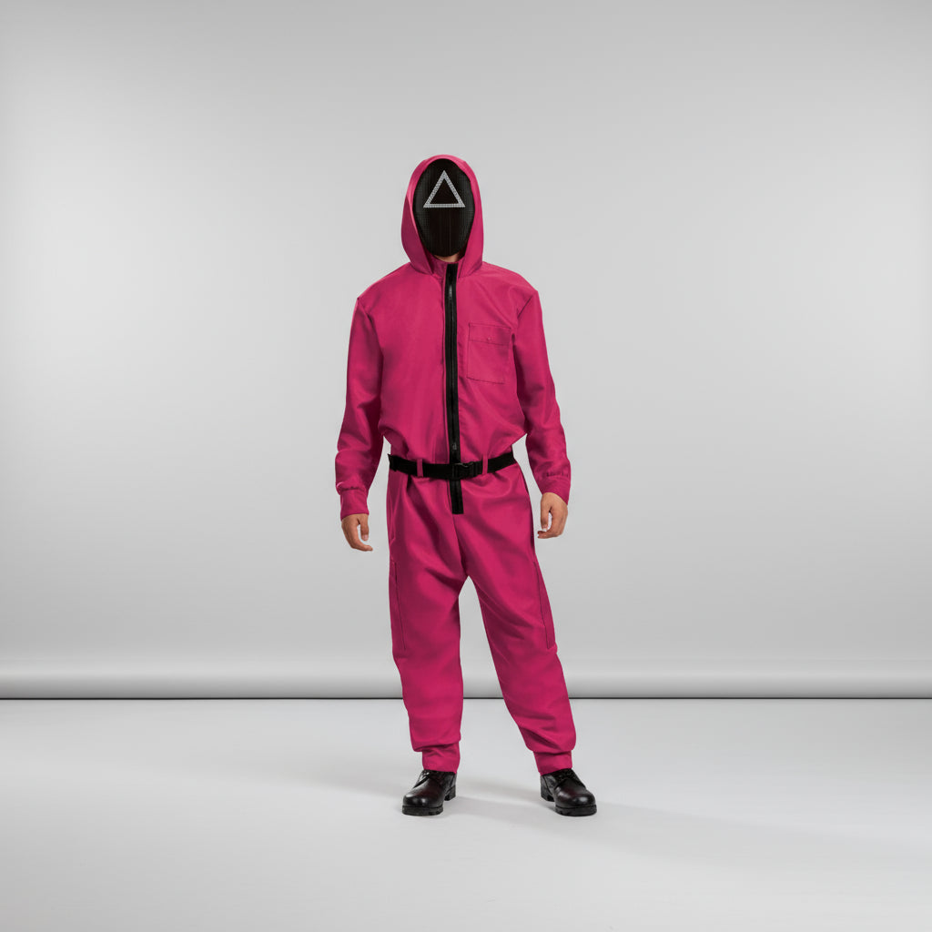 Adult Costume Jumpsuit with Mask Halloween Carnival Cosplay