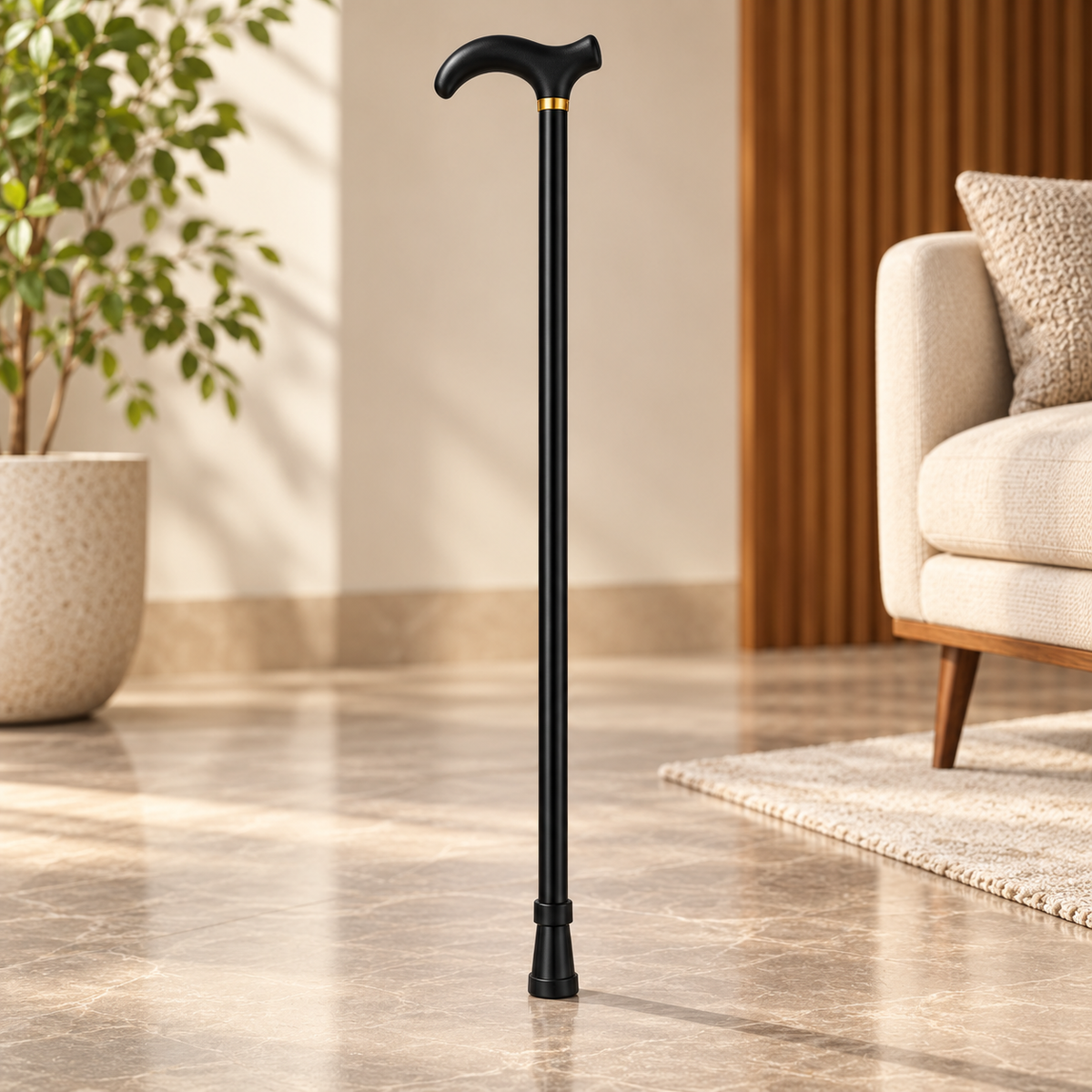 Gehstock Für Rehabilitation Leichter Aluminium Verstellbar