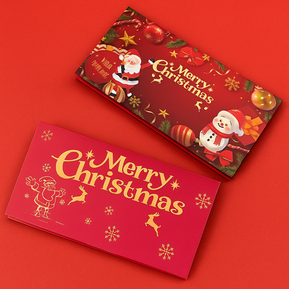 Money Envelope Christmas Creative 3D Pop Up Gift Packaging Paper