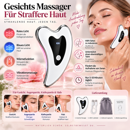 Gesichts Massager Für Straffere Haut Elektrisch Licht