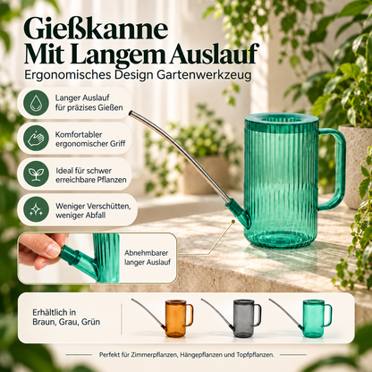 Gießkanne Mit Langem Auslauf Hängende Pflanzen Messskala