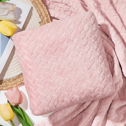 Gift Set Women Fluffy Blanket Scented Candles