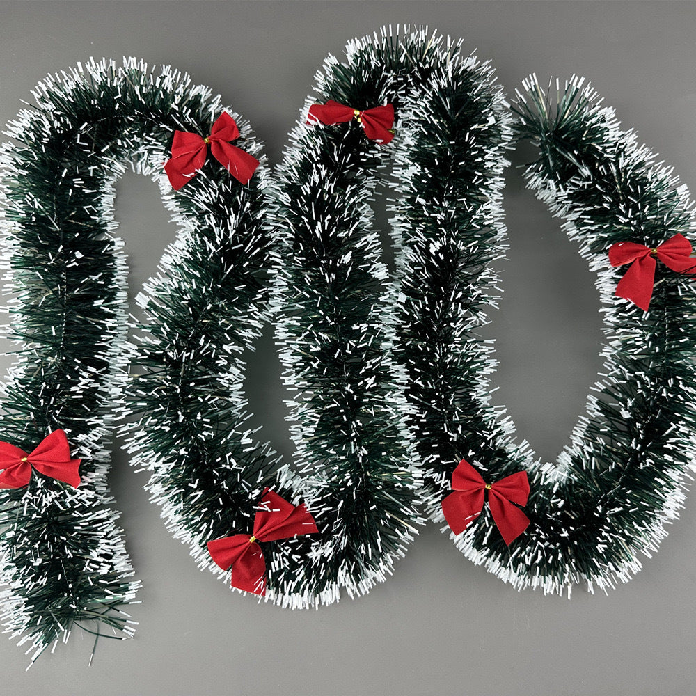 Metallic Garland Decorative Ribbons Festive Christmas Garland
