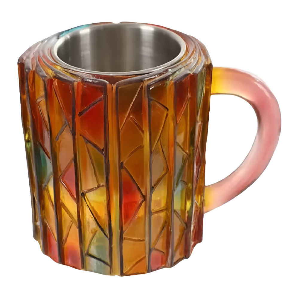 Glas Becher Buch Design Kreative Glas Tasse Buntes 3D Trinkgeschirr