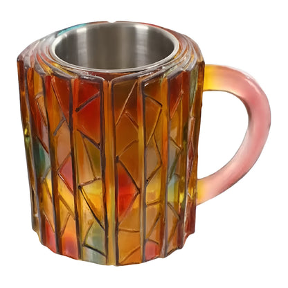 Glas Becher Buch Design Kreative Glas Tasse Buntes 3D Trinkgeschirr