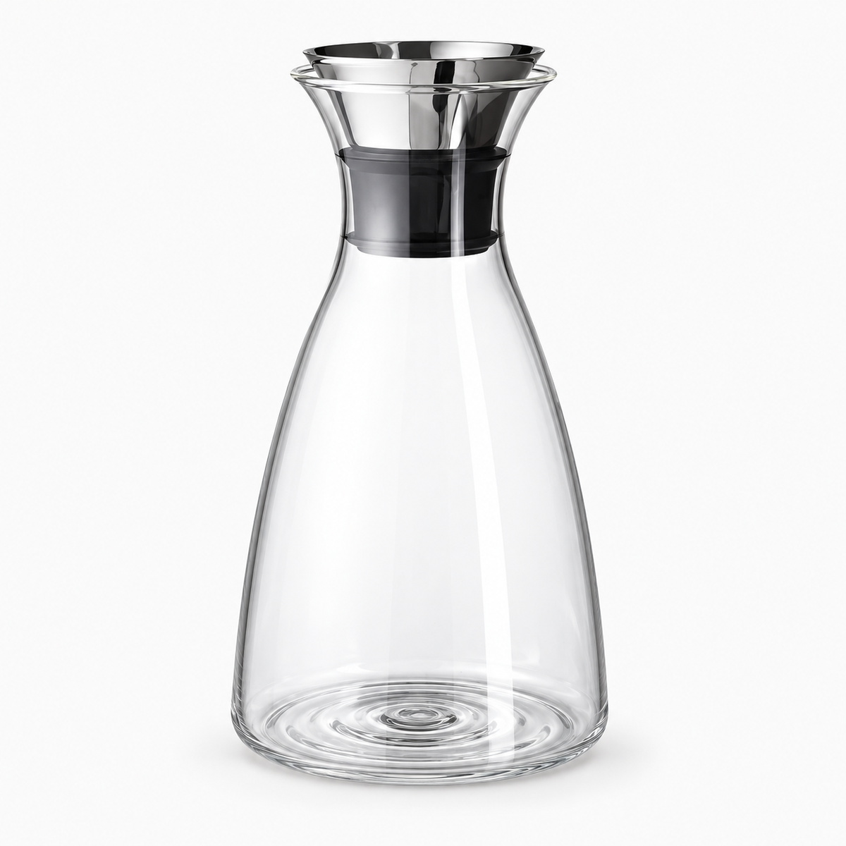 Glaskaraffe Für Den Tisch Minimalistische Deckel