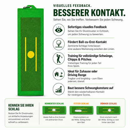 Golf übungsgerät Trainingshilfe Präzisionstraining