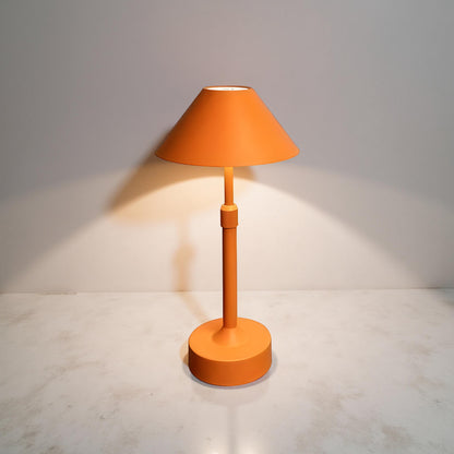 Tischlampe LED Dimmbar Kabellos Warmweiß aus Aluminium Modern