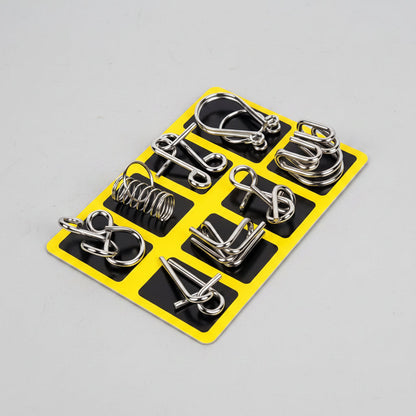 Puzzle game thinking game metal patience game logic game set children